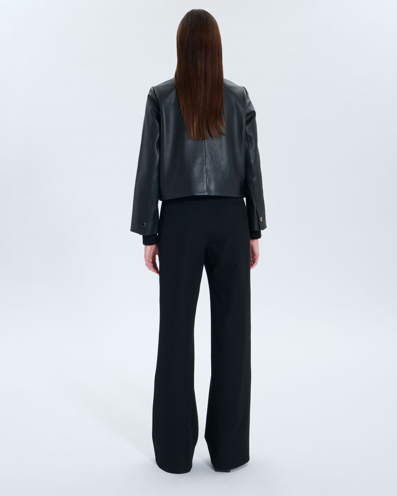 Volia black leather jacket_3