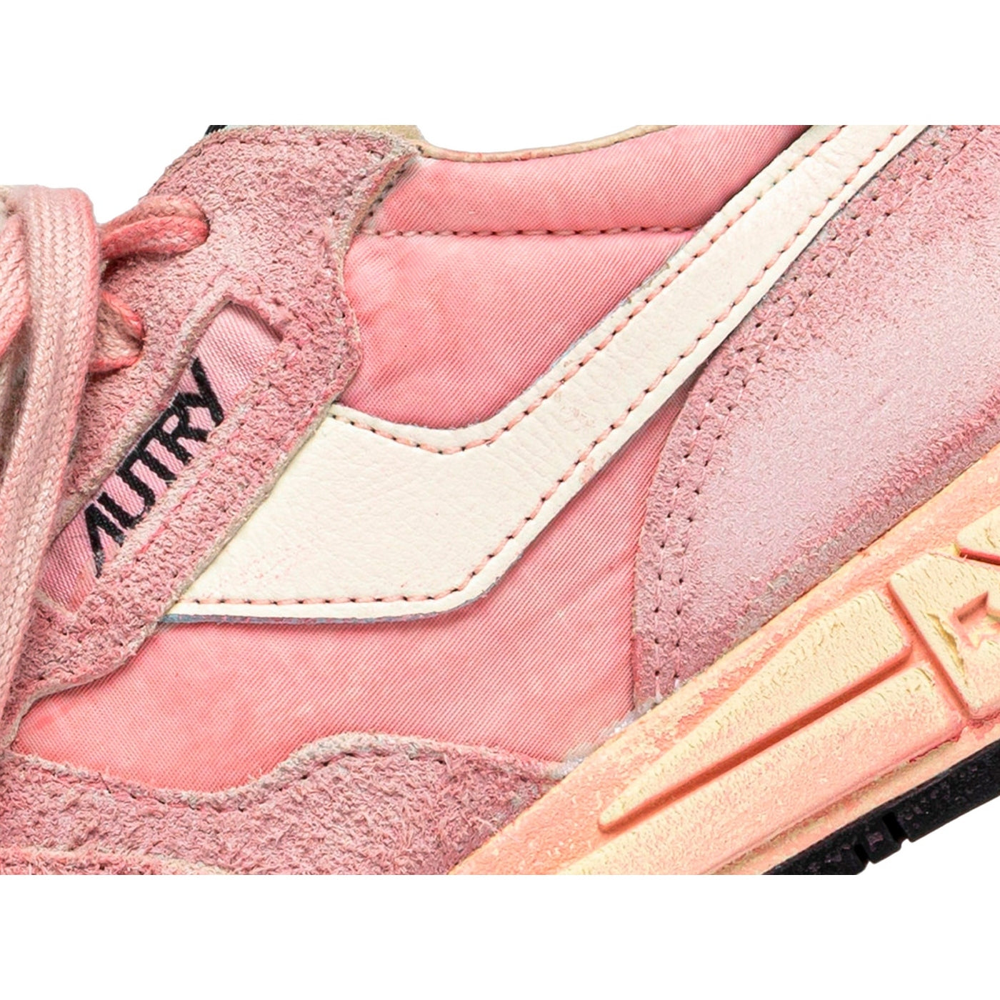 Autry Super Vintage Colorful Ys Reelwind White Red (W) - Pink