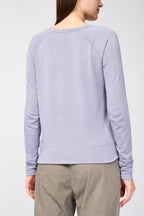 Classic L/S Raglan Sweatshirt - Soft Lavendar Pigment - Femme
