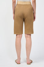 Short De Marche Mi-Long - Pigment Bronze - Femme
