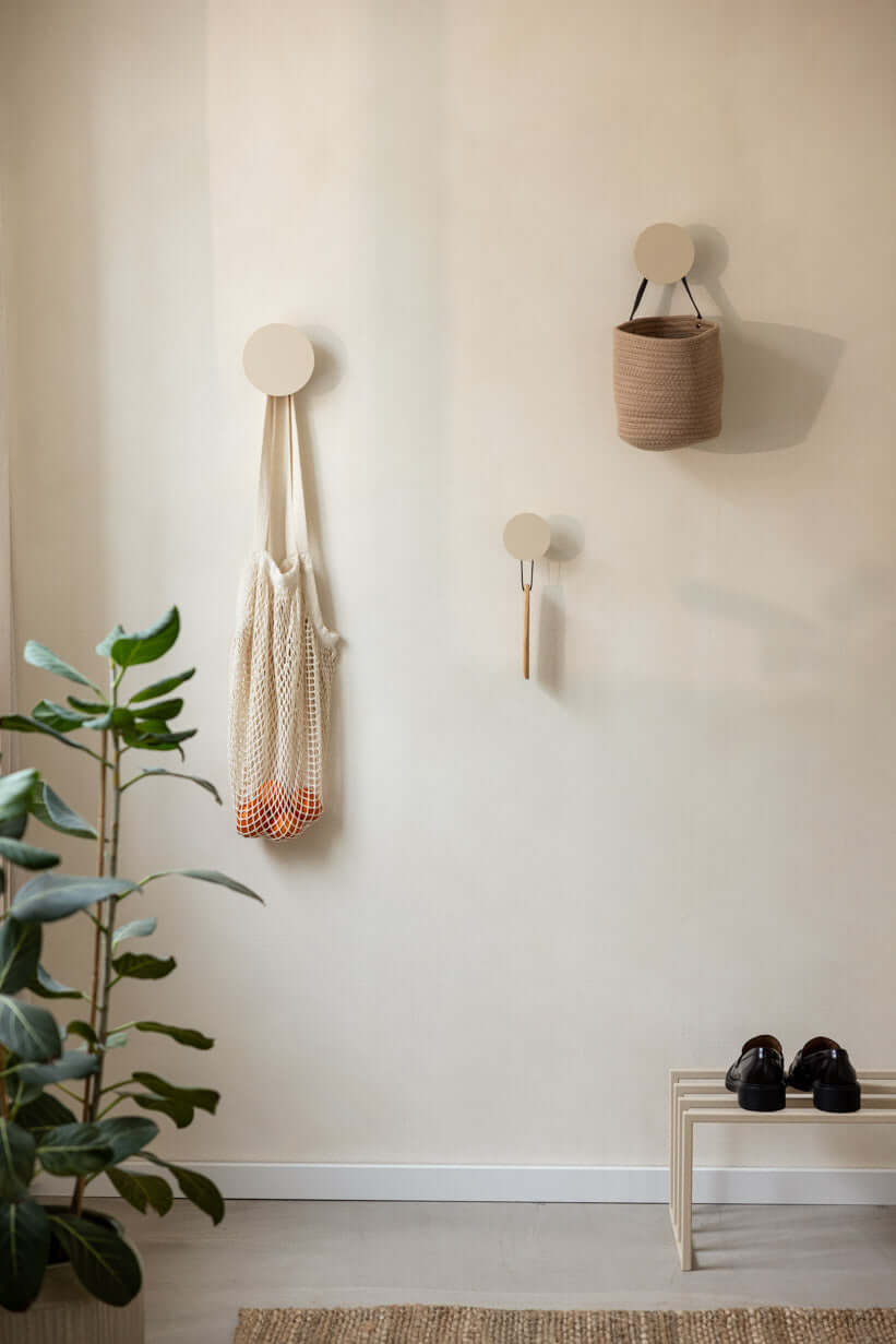 Gancho De Pared Lou - Orgánico - Set De 3