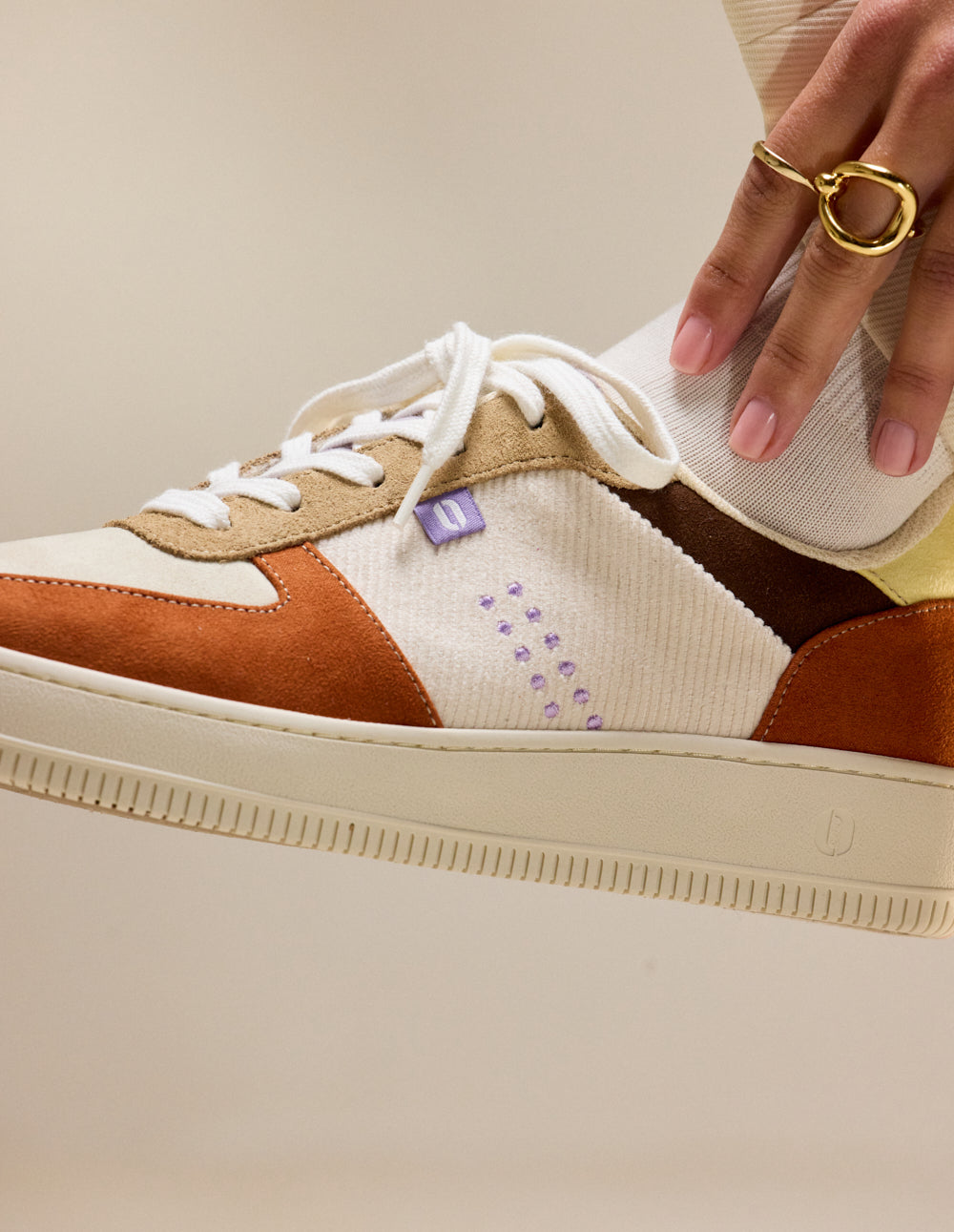 Zapatillas Maxence F Low - Brick Ecru Beige