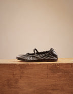 Miluna Ballerina Flats - Black Leather