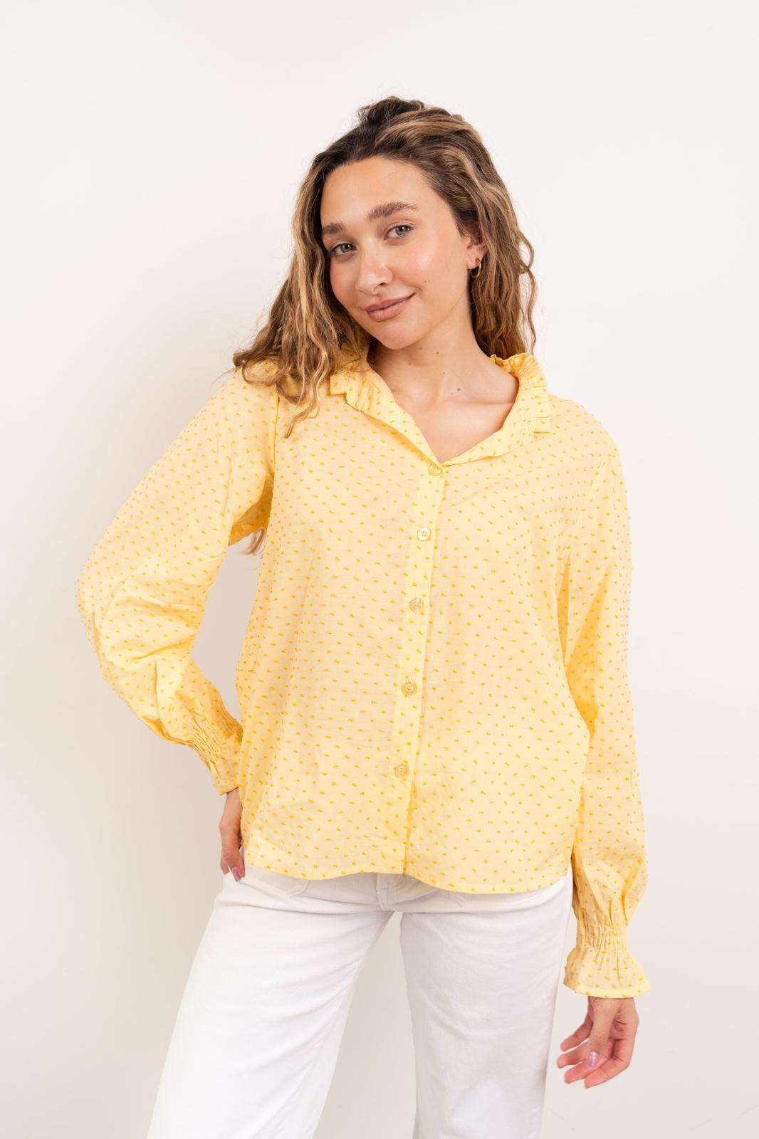 Nina Blouse Yellow