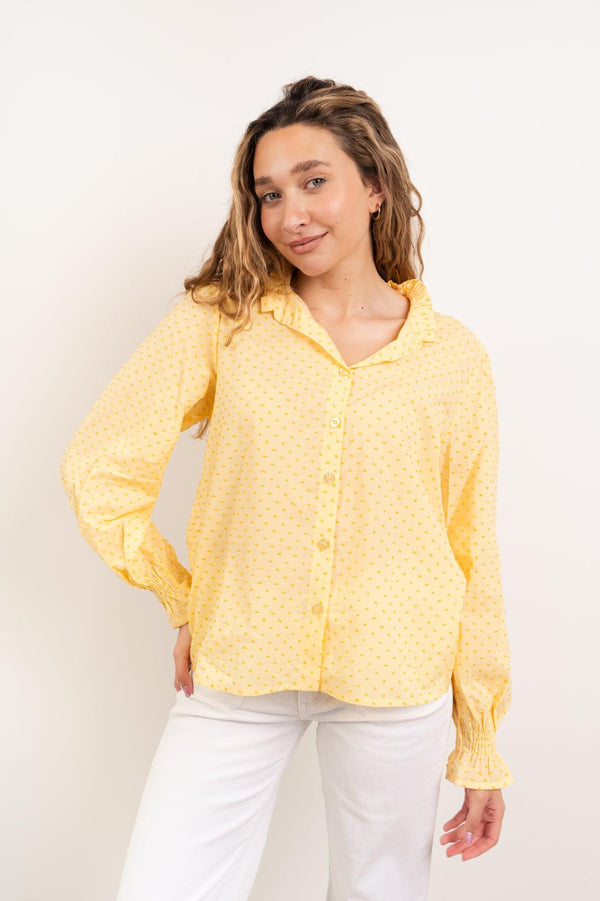 Nina Blouse Yellow