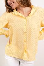 Nina Blouse Yellow