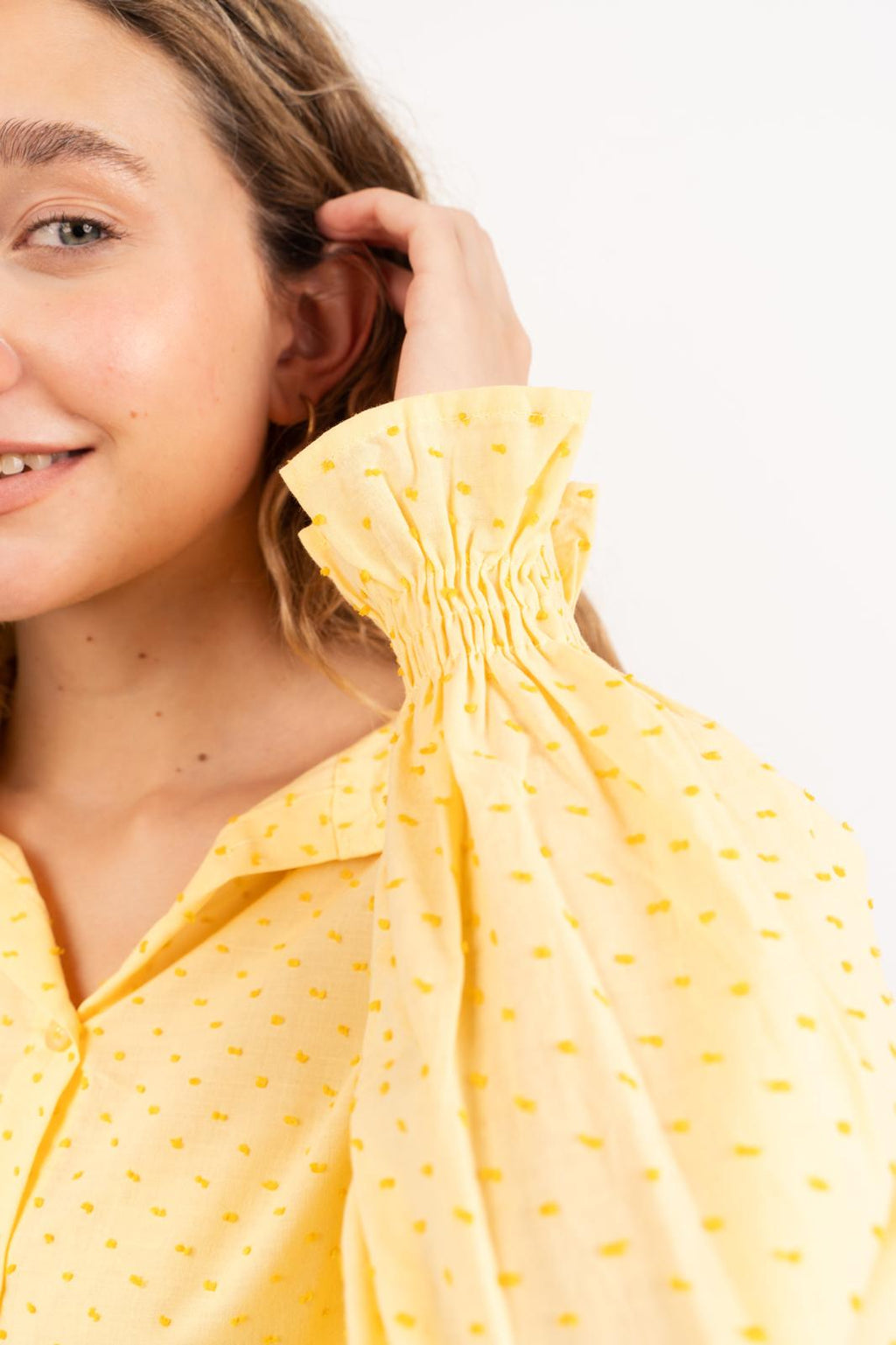 Nina Blouse Yellow