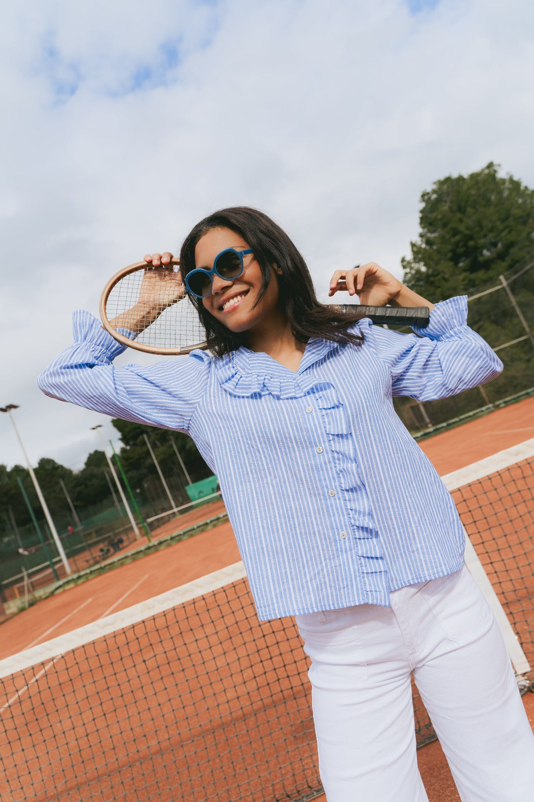 Gala Blue Blouse