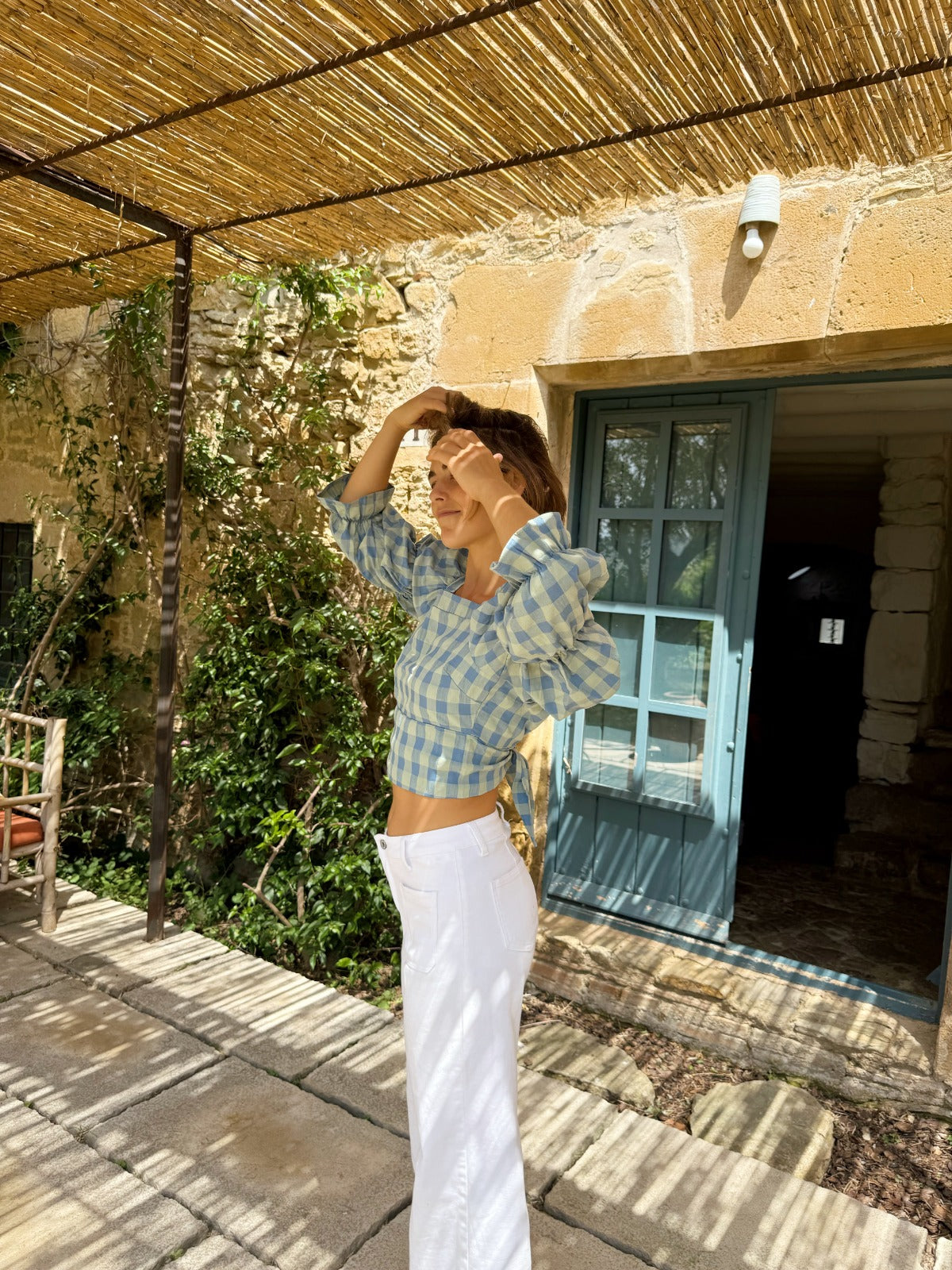 Cléa Blue Blouse