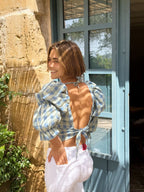 Cléa Blue Blouse
