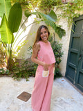 Claudia Pink Vichy Top