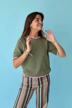 Joana Khaki T-Shirt