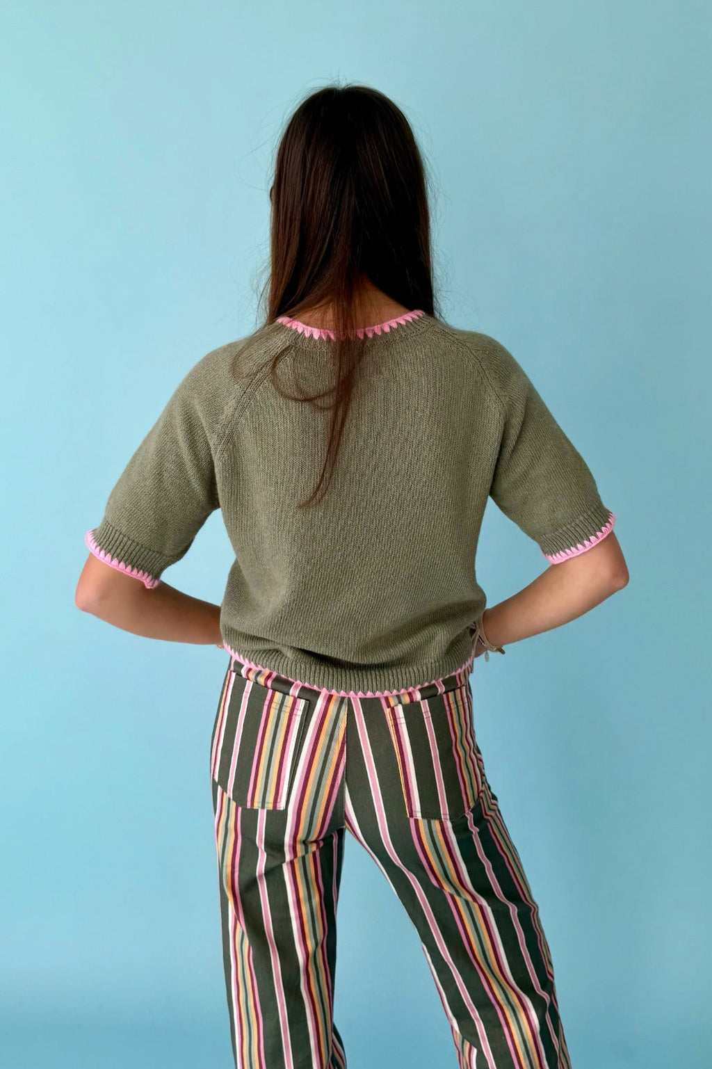 Joana Khaki T-Shirt