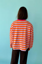 T-Shirt Núria Lavande Et Orange