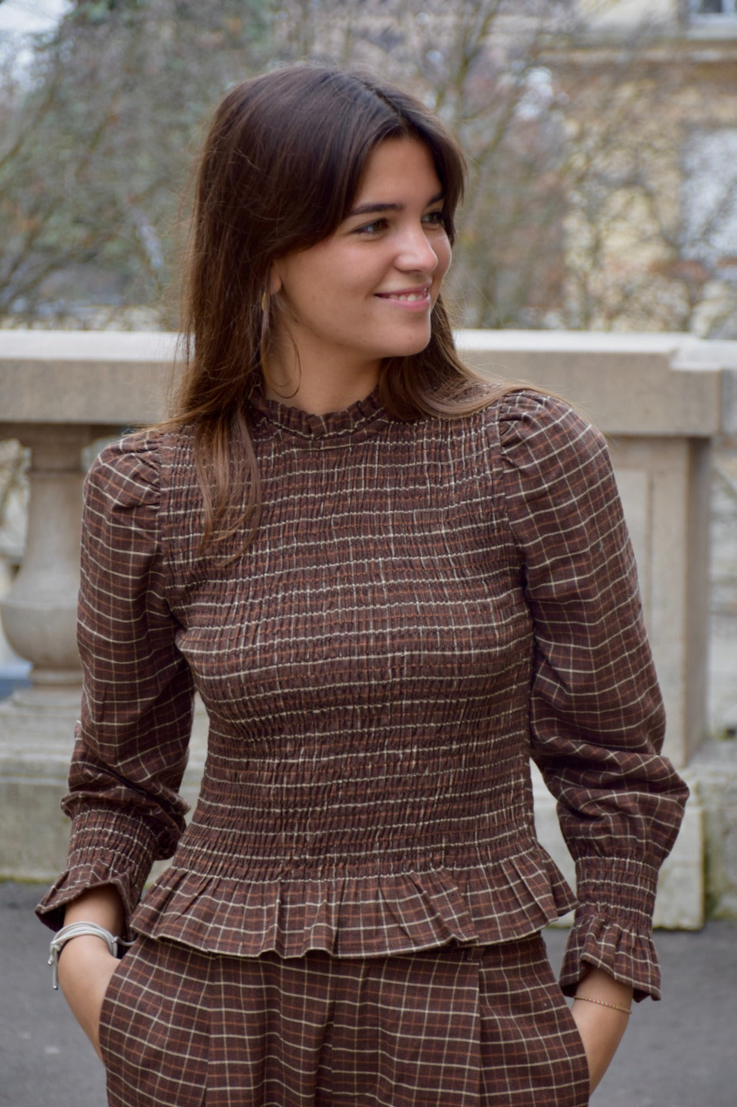 Chía Alia Brown Shirt