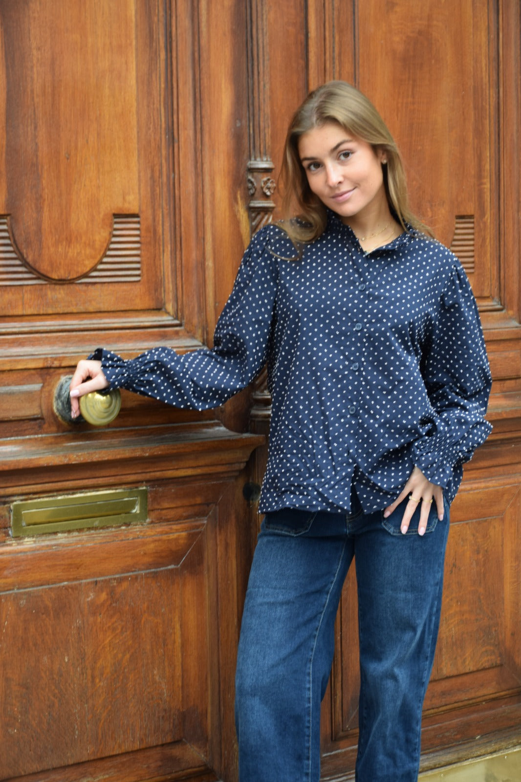 Chemise Nina Marine