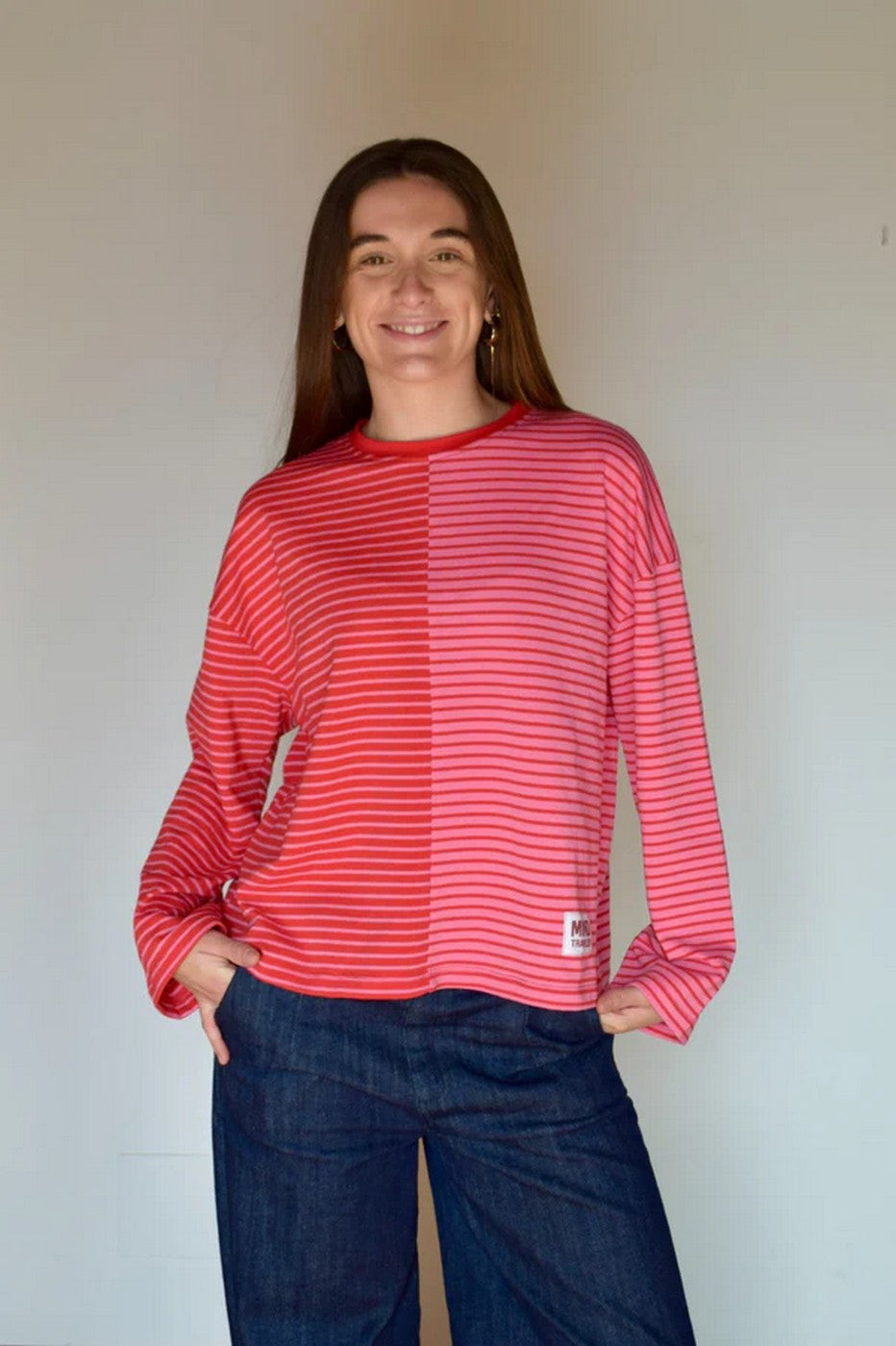 Red And Pink Mariona T-Shirt