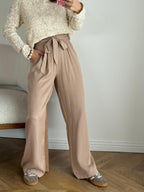 Pantalón Como Beige