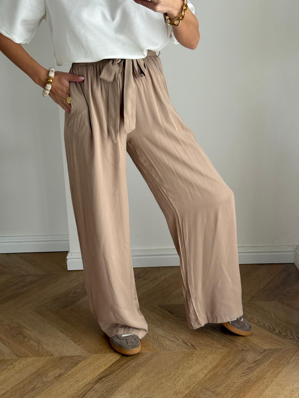 Pantalón Como Beige
