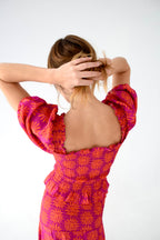 Top Casiopea Rojo Y Naranja