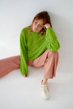 Olivia Green Sweater