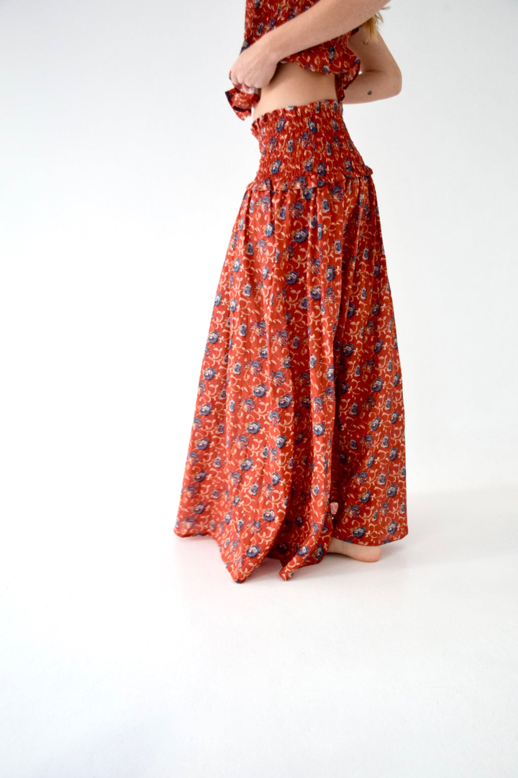 Bruna Lily Skirt Red