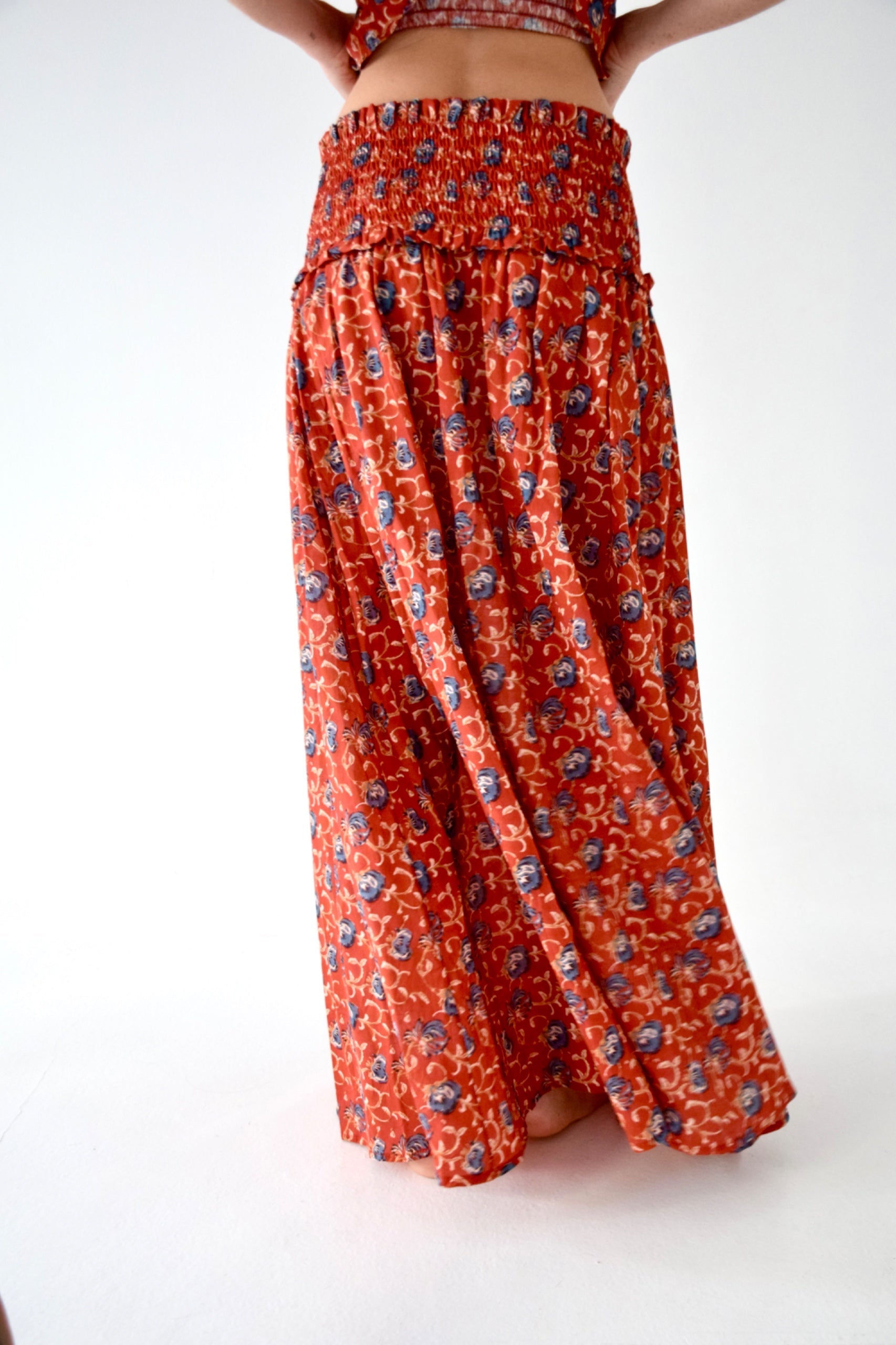 Bruna Lily Skirt Red