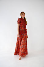 Bruna Lily Skirt Red