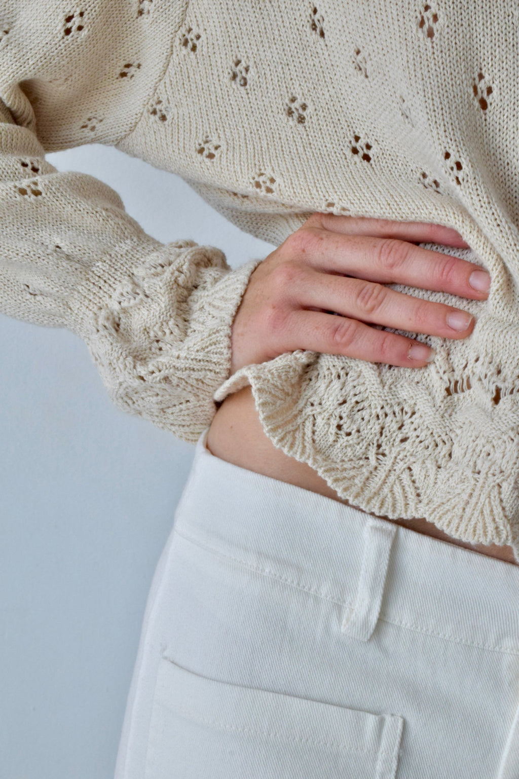 Cárdigan Josephine beige