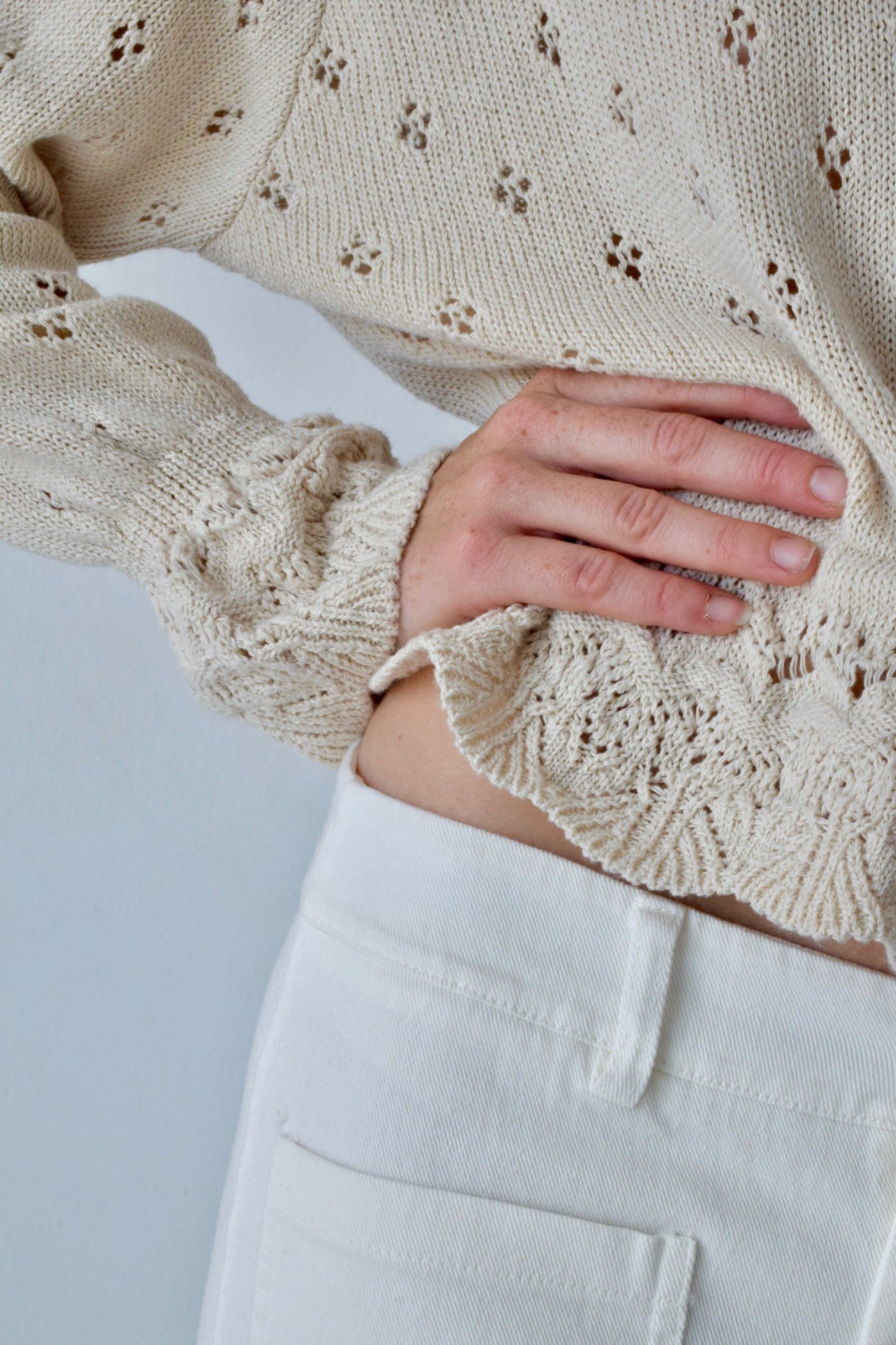 Cárdigan Josephine beige