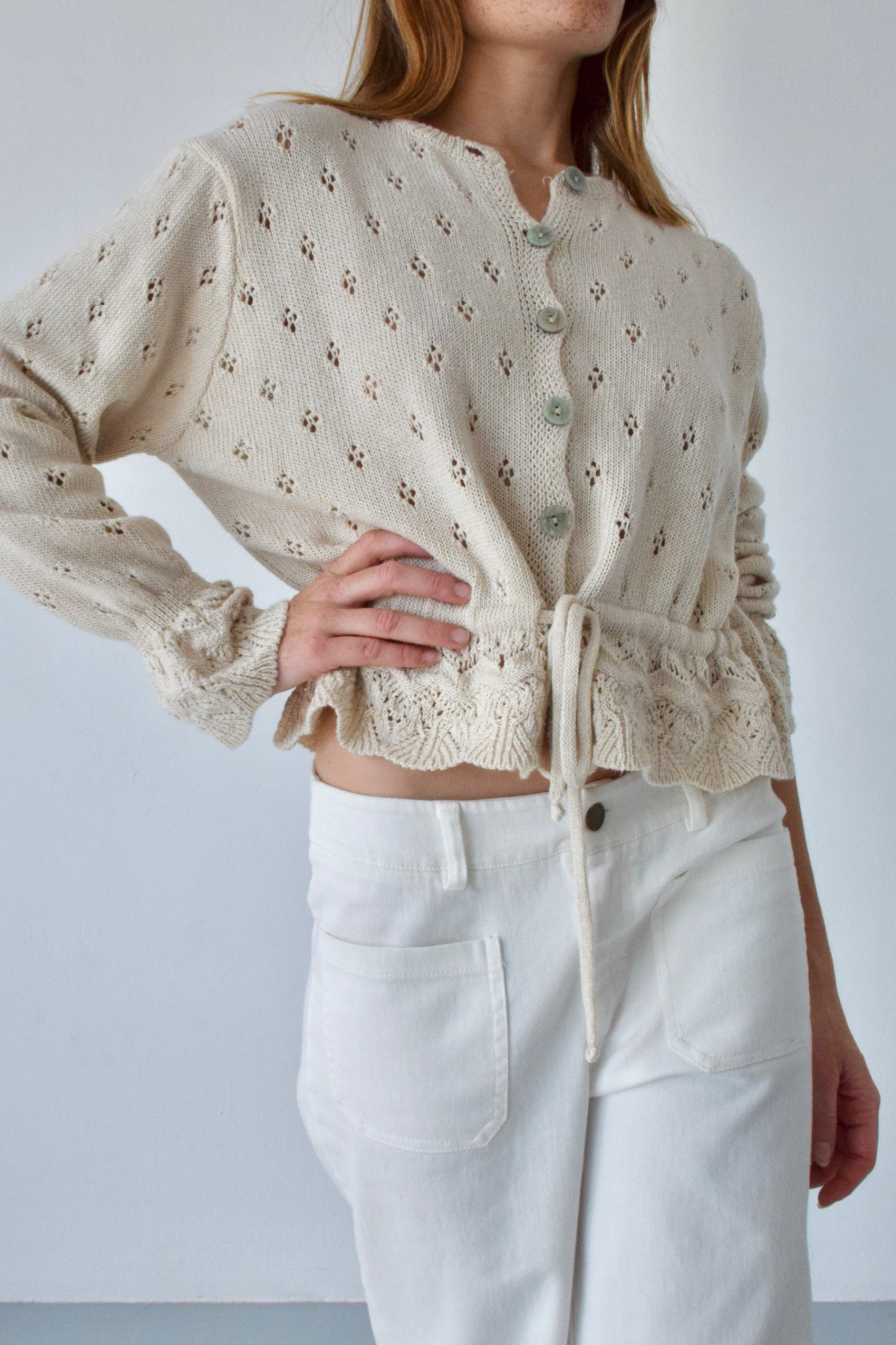 Cárdigan Josephine beige