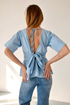 Blusa Ari Azul