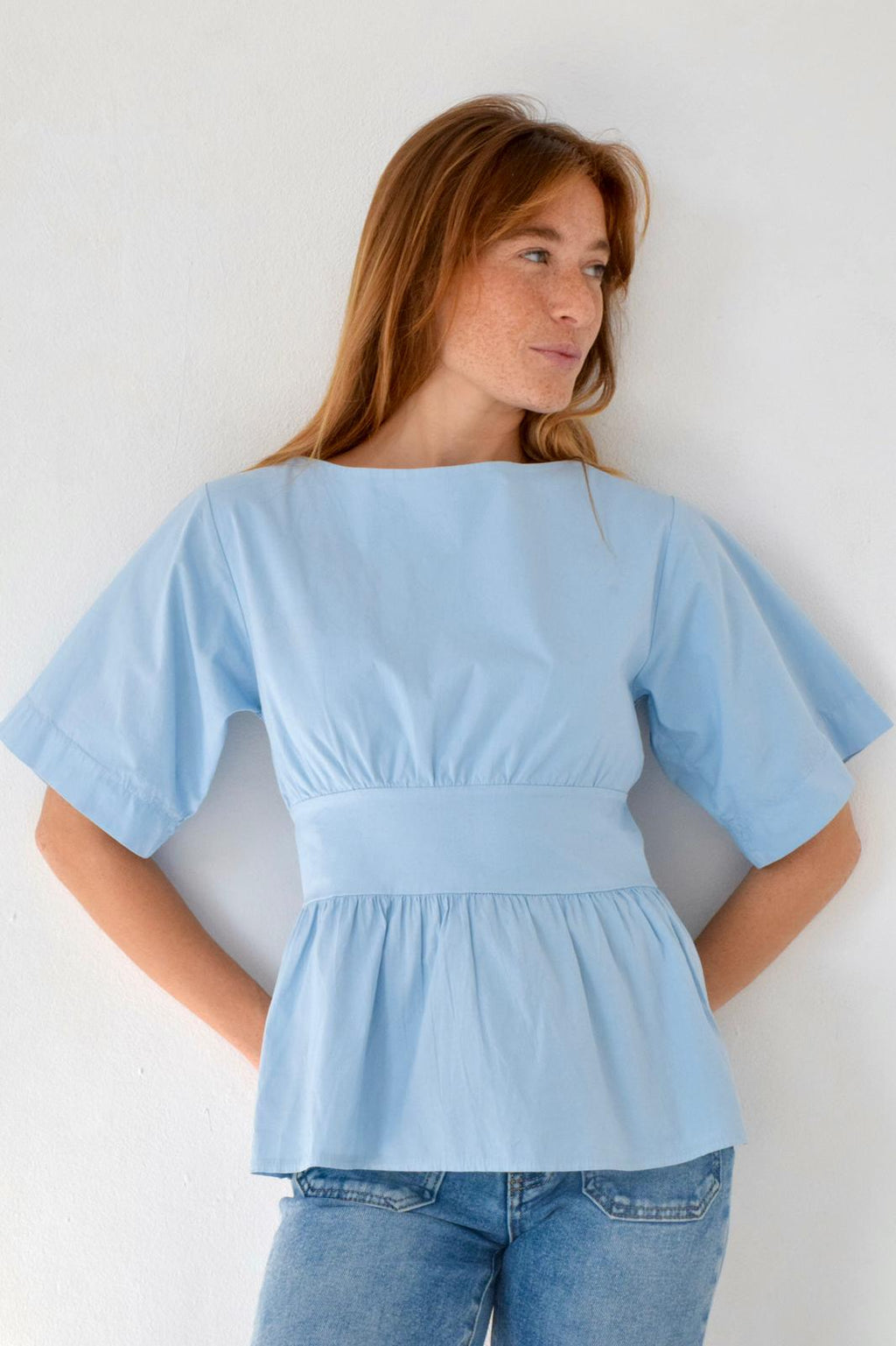 Blusa Ari Azul