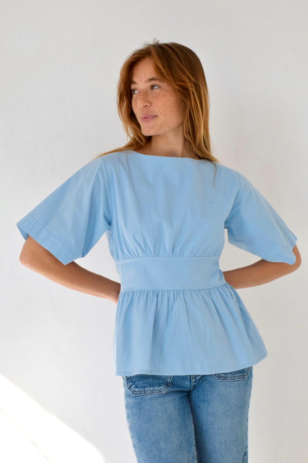 Blusa Ari Azul