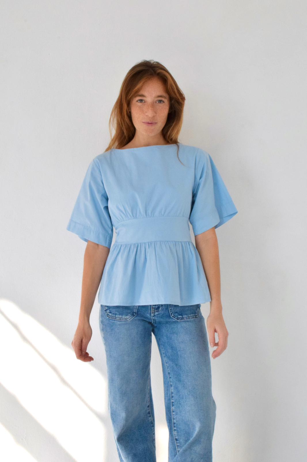Blusa Ari Azul