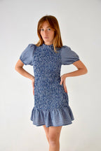 Vestido Chía Marino