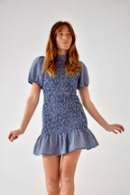 Vestido Chía Marino