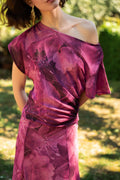 Top Jimena Reversible Buganvilla Y Ocre