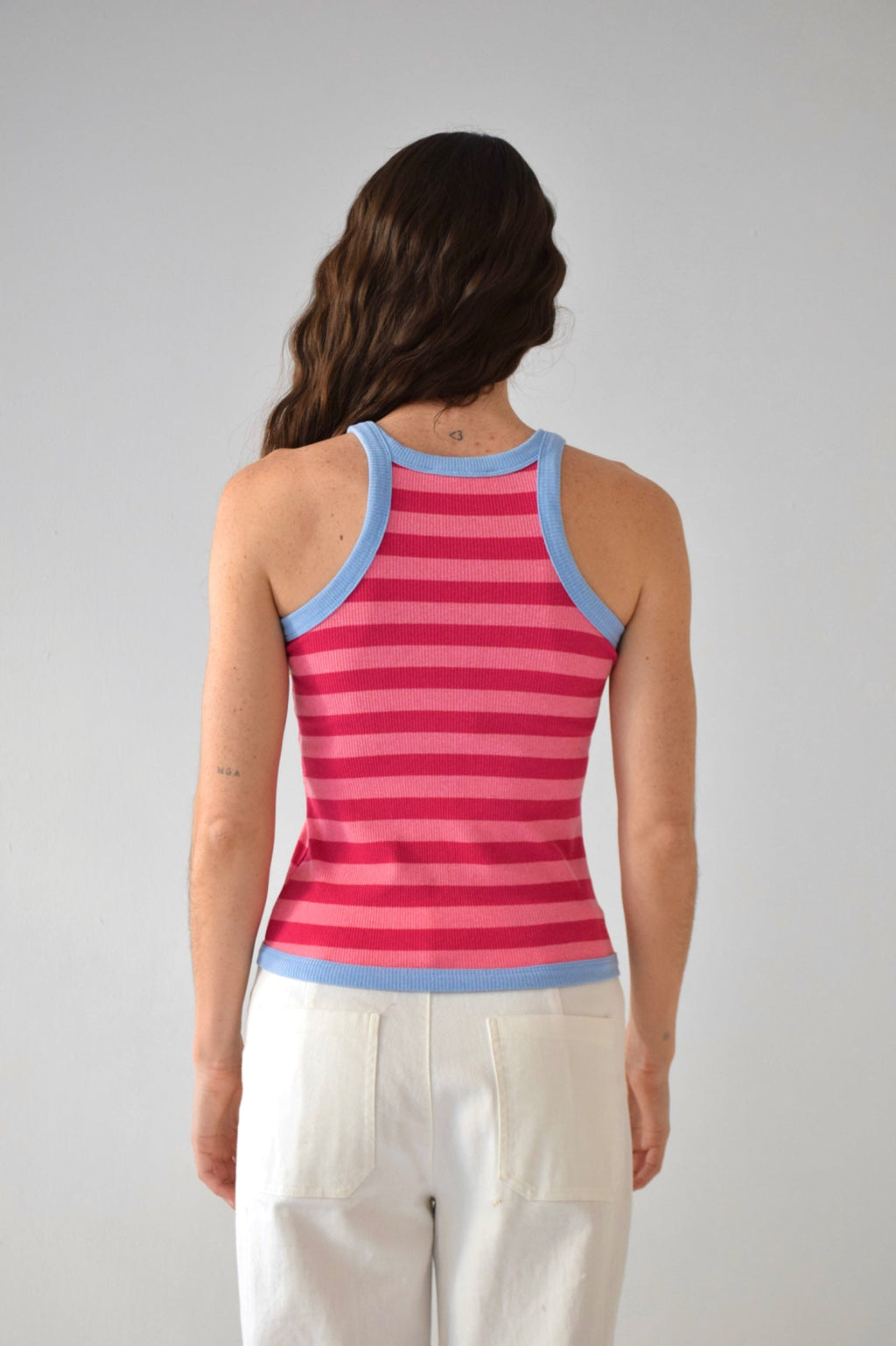 Top Nuri Pink And Fuchsia