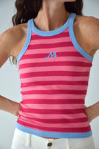 Top Nuri Pink And Fuchsia