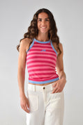 Top Nuri Pink And Fuchsia