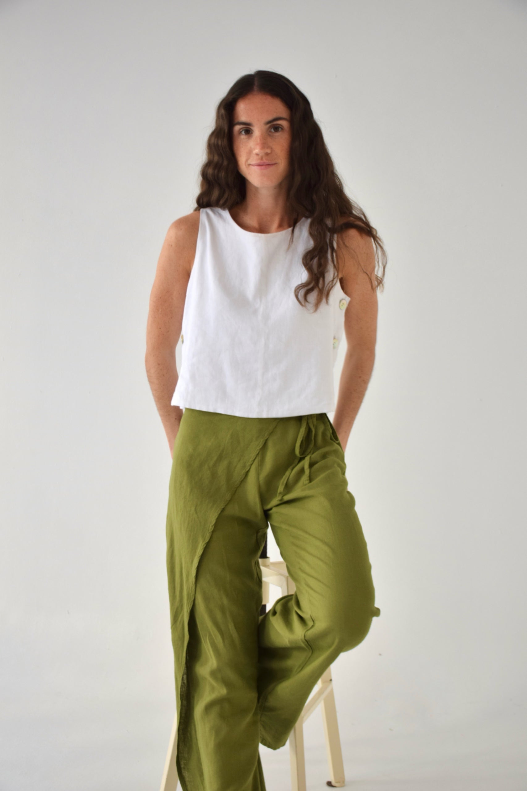 Carlota Pants Green