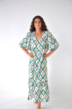 Vestido Mica Turquesa
