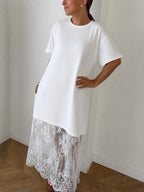 Robe May Blanc