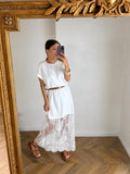 Robe May Blanc