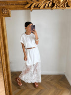 Robe May Blanc