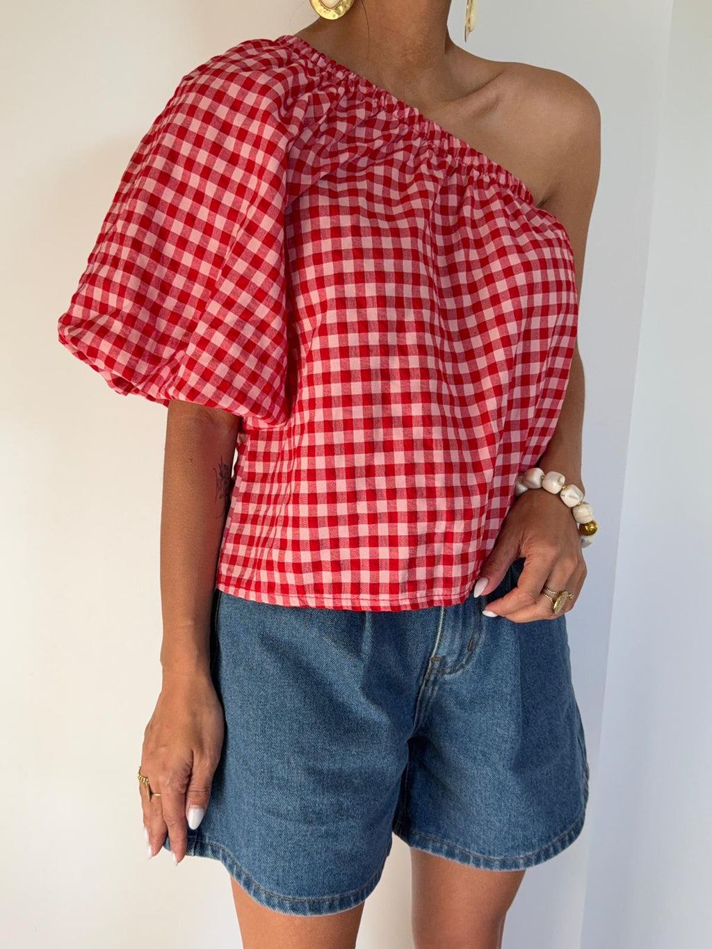 Top de cuadros vichy