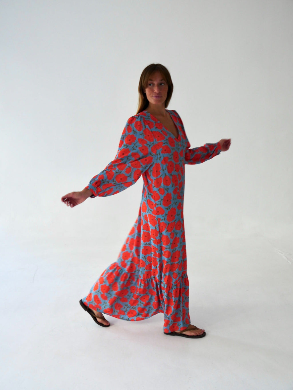 Vestido Micaela Turquesa