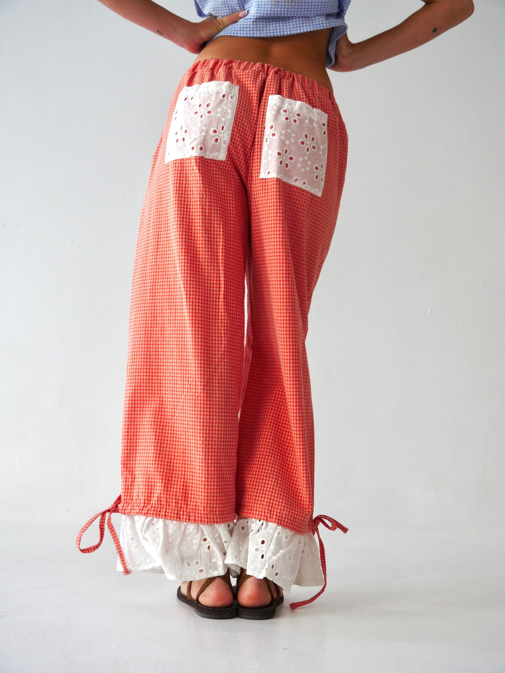 Pantalón Claudia Vichy Naranja