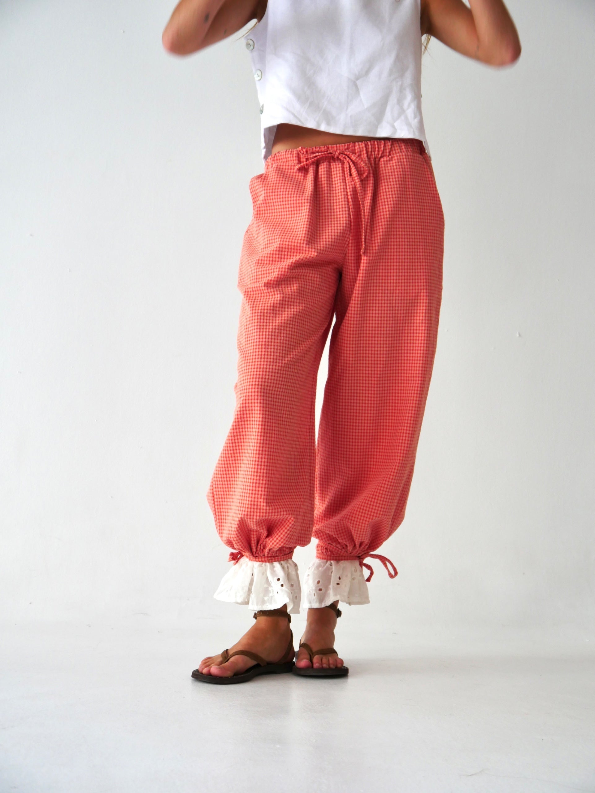 Pantalón Claudia Vichy Naranja